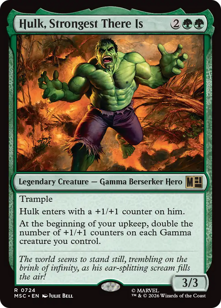 Hulk, Strongest There Is [Marvel Super Heroes Commander] | Gear Gaming Fayetteville
