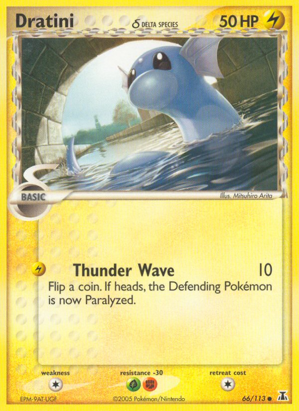 Dratini (66/113) (Delta Species) [EX: Delta Species] | Gear Gaming Fayetteville