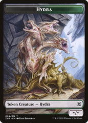 Angel Warrior // Hydra Double-Sided Token [Zendikar Rising Tokens] | Gear Gaming Fayetteville