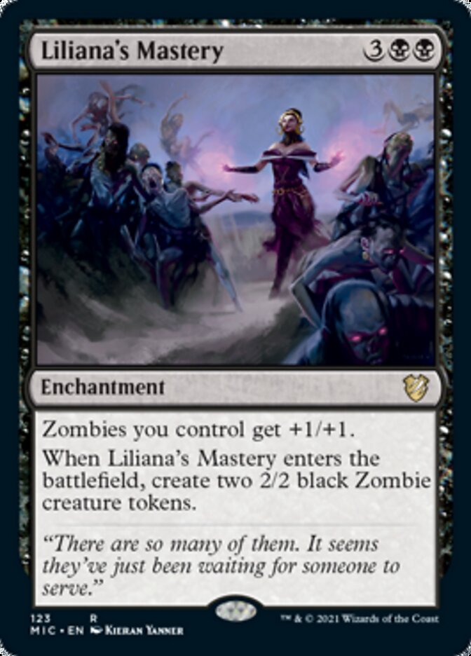 Liliana's Mastery [Innistrad: Midnight Hunt Commander] | Gear Gaming Fayetteville