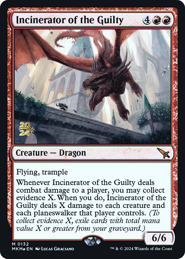 Incinerator of the Guilty [Murders at Karlov Manor Prerelease Promos] | Gear Gaming Fayetteville