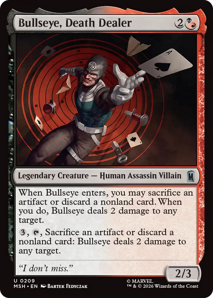 Bullseye, Death Dealer [Marvel Super Heroes] | Gear Gaming Fayetteville