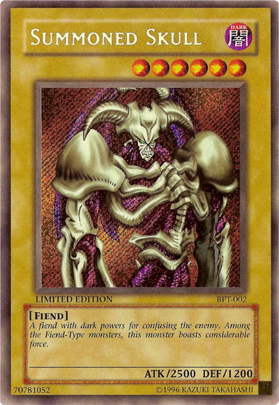 Summoned Skull [BPT-002] Secret Rare | Gear Gaming Fayetteville