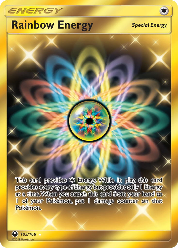 Rainbow Energy (183/168) [Sun & Moon: Celestial Storm] | Gear Gaming Fayetteville