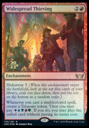 Widespread Thieving [Streets of New Capenna Prerelease Promos] | Gear Gaming Fayetteville