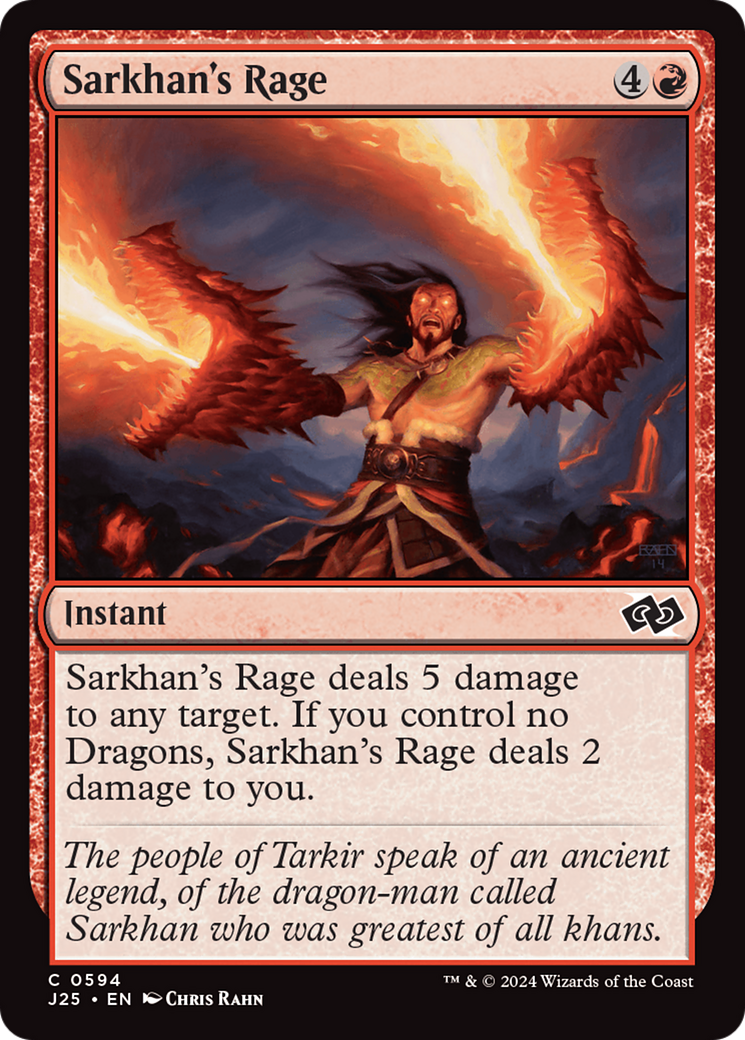 Sarkhan's Rage [Foundations Jumpstart] | Gear Gaming Fayetteville