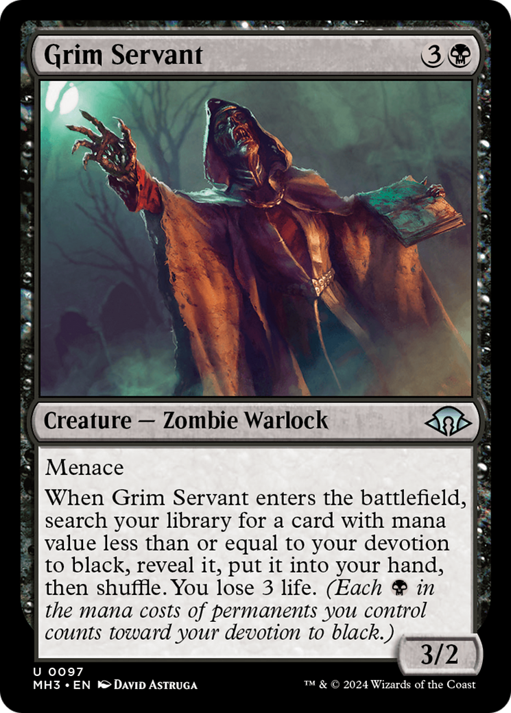 Grim Servant [Modern Horizons 3] | Gear Gaming Fayetteville