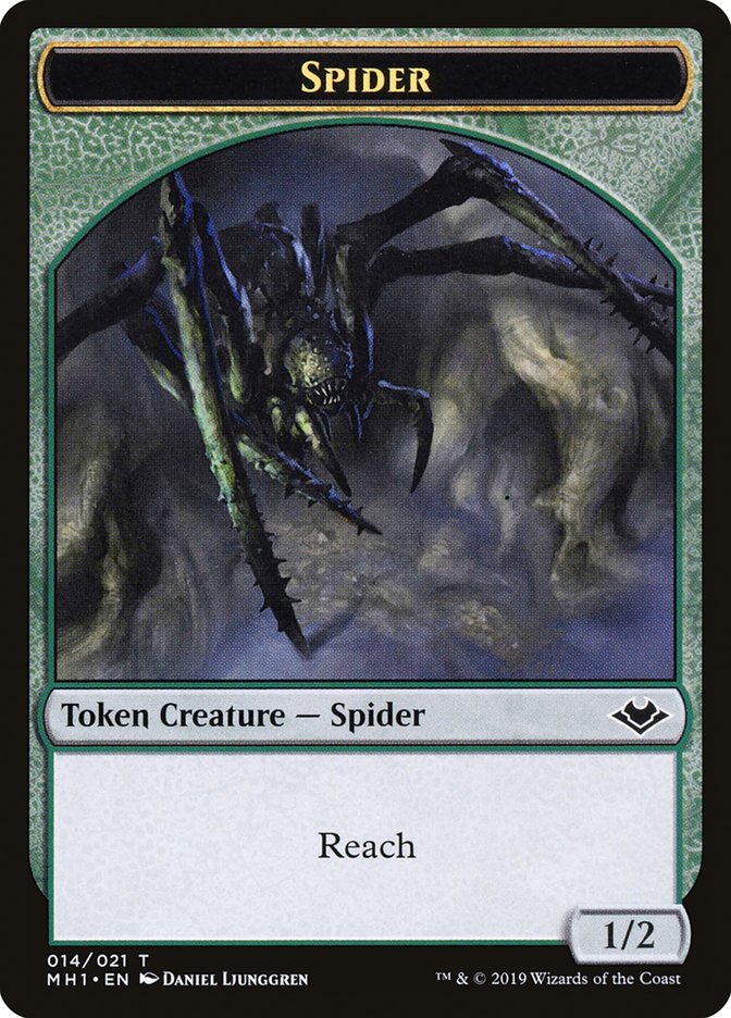 Spider Token [Modern Horizons Tokens] | Gear Gaming Fayetteville