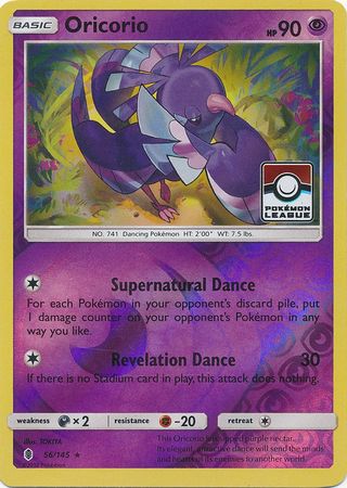 Oricorio (56/145) (League Promo) [Sun & Moon: Guardians Rising] | Gear Gaming Fayetteville