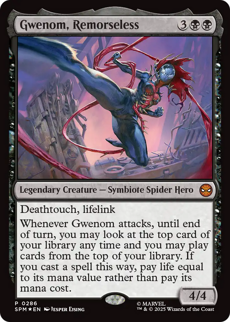 Gwenom, Remorseless [Marvel's Spider-Man Promos] | Gear Gaming Fayetteville