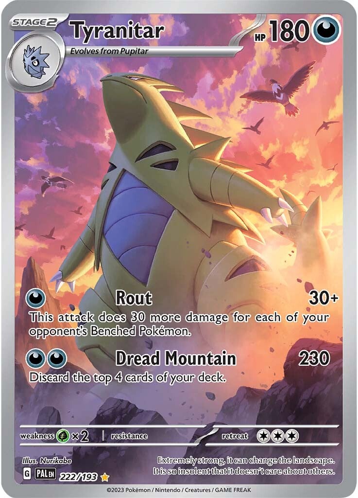 Tyranitar (222/193) [Scarlet & Violet: Paldea Evolved] | Gear Gaming Fayetteville