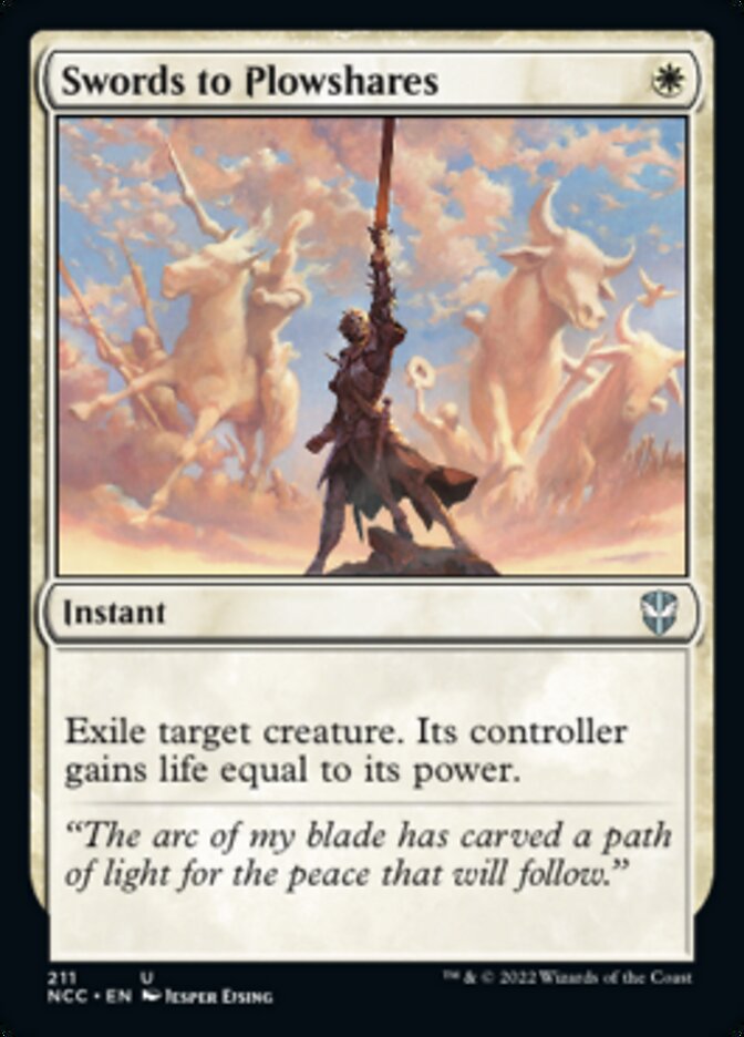 Swords to Plowshares [Streets of New Capenna Commander] | Gear Gaming Fayetteville