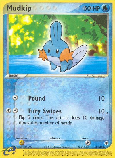 Mudkip (60/109) [EX: Ruby & Sapphire] | Gear Gaming Fayetteville