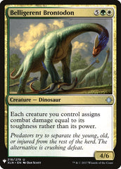 Belligerent Brontodon [Mystery Booster] | Gear Gaming Fayetteville