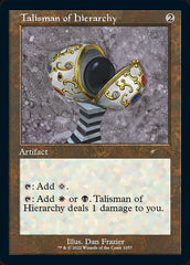 Talisman of Hierarchy (Foil Etched) [Secret Lair Drop Series] | Gear Gaming Fayetteville