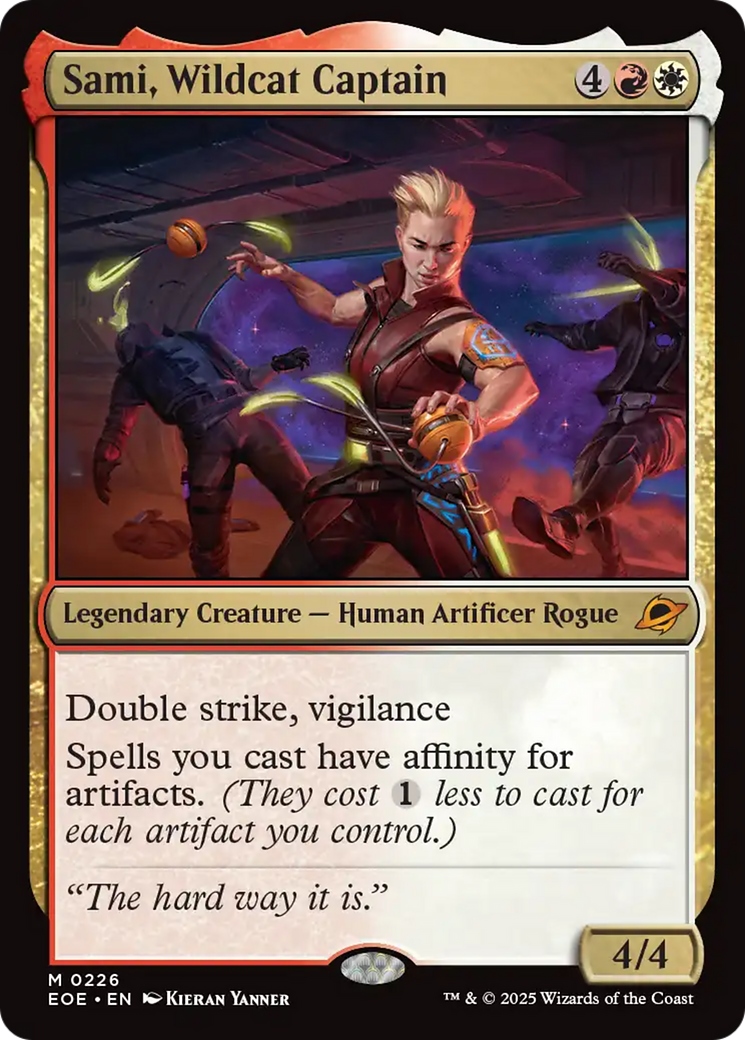 Sami, Wildcat Captain [Edge of Eternities] | Gear Gaming Fayetteville
