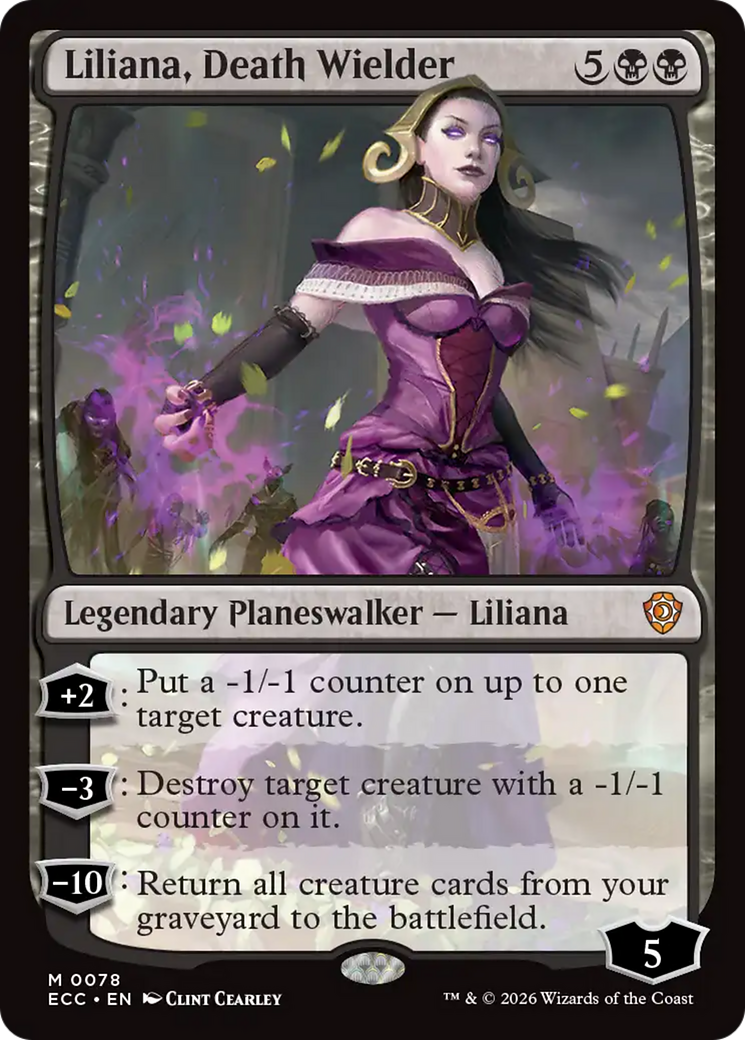Liliana, Death Wielder [Lorwyn Eclipsed Commander] | Gear Gaming Fayetteville