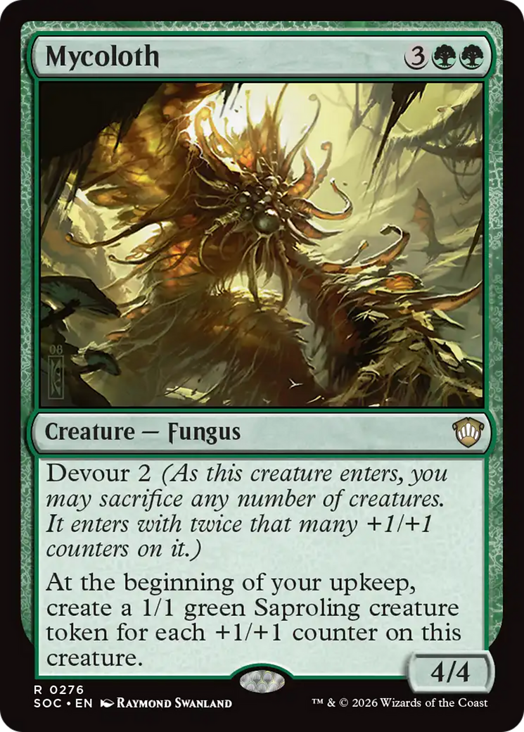 Mycoloth [Secrets of Strixhaven Commander] | Gear Gaming Fayetteville