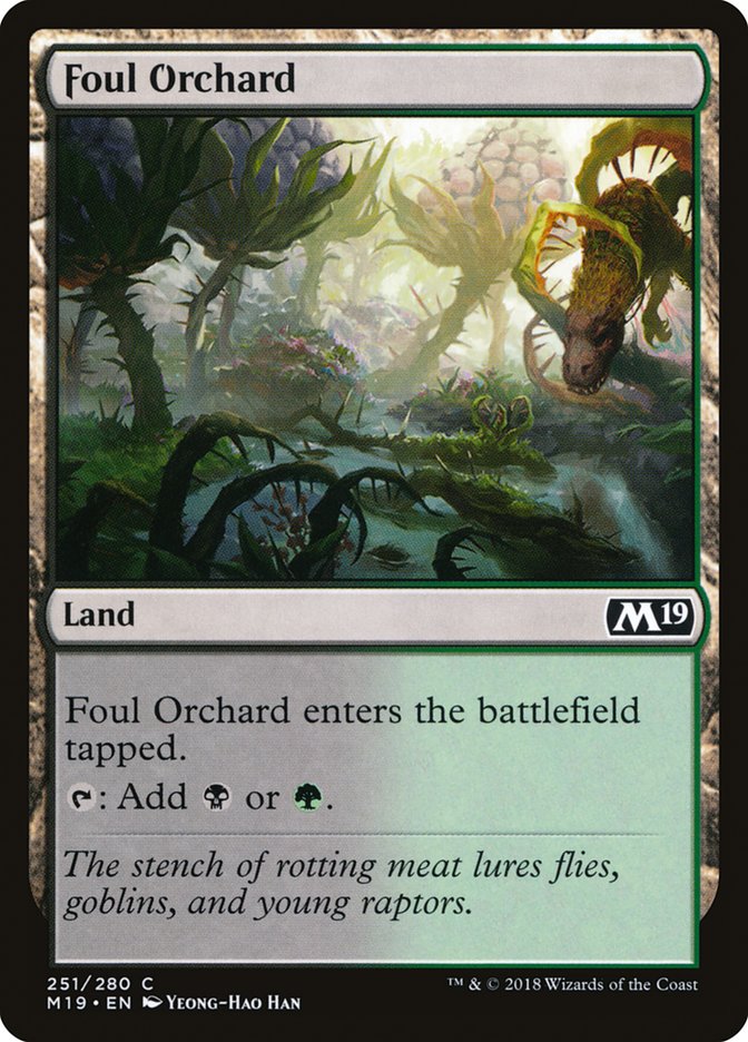 Foul Orchard [Core Set 2019] | Gear Gaming Fayetteville