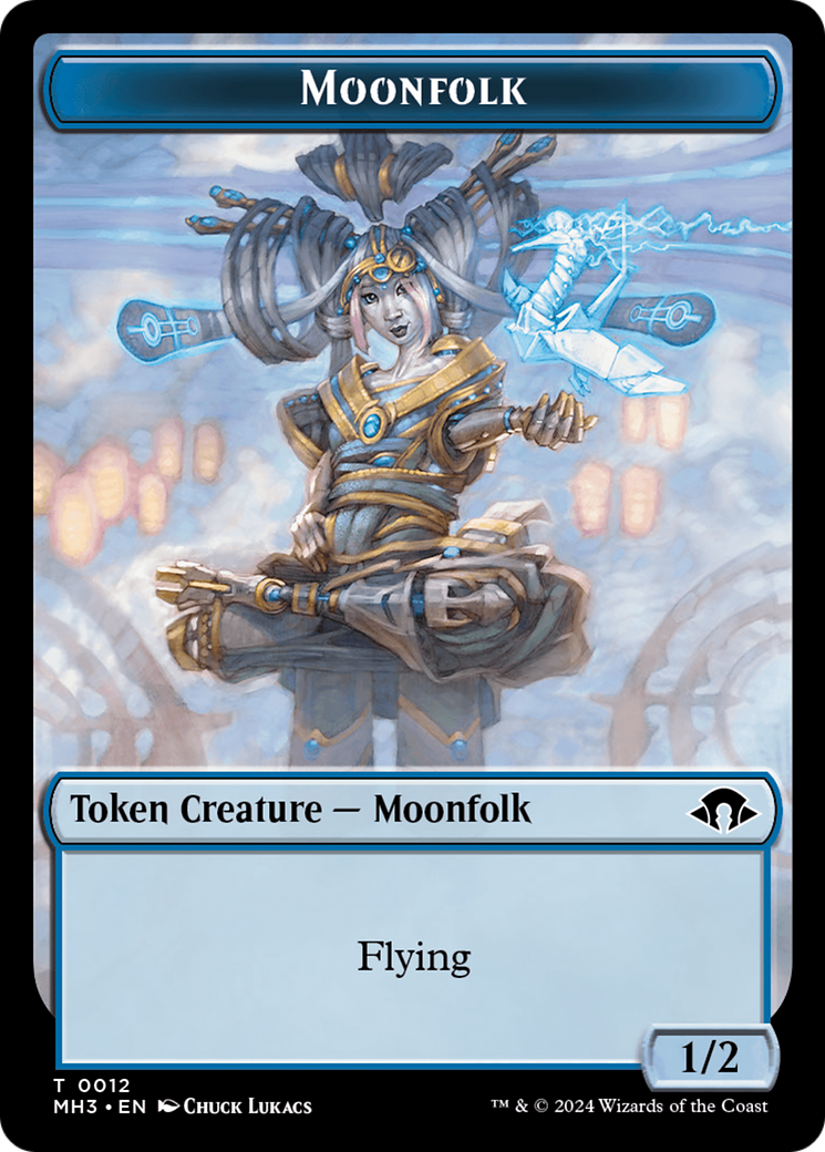 Moonfolk Token [Modern Horizons 3 Tokens] | Gear Gaming Fayetteville