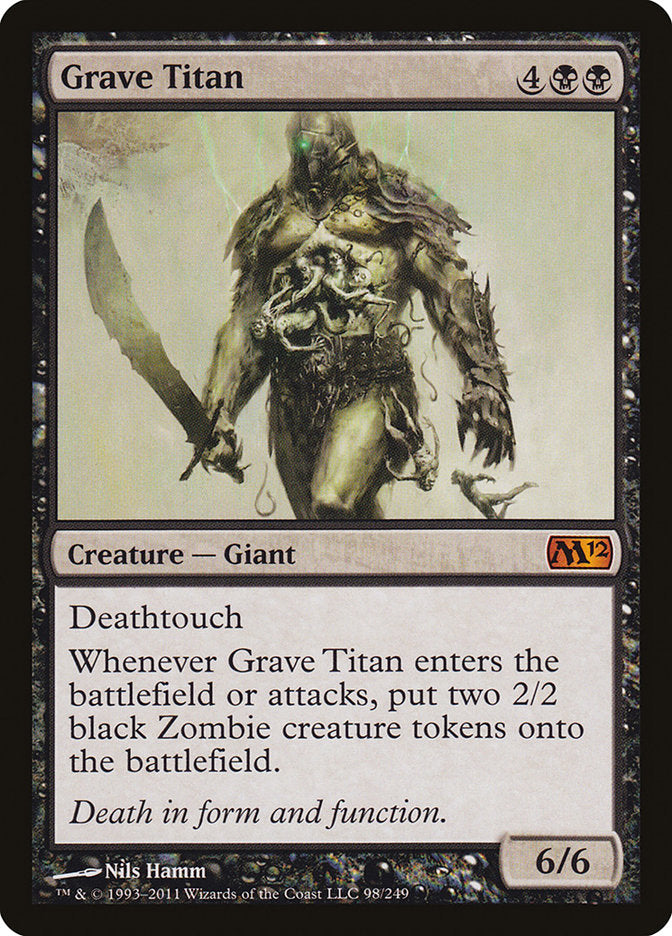Grave Titan [Magic 2012] | Gear Gaming Fayetteville