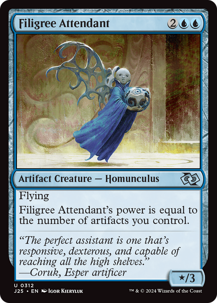 Filigree Attendant [Foundations Jumpstart] | Gear Gaming Fayetteville