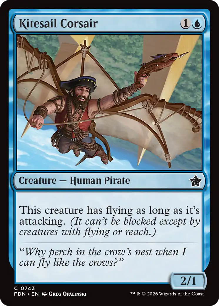 Kitesail Corsair (0743) [Foundations] | Gear Gaming Fayetteville