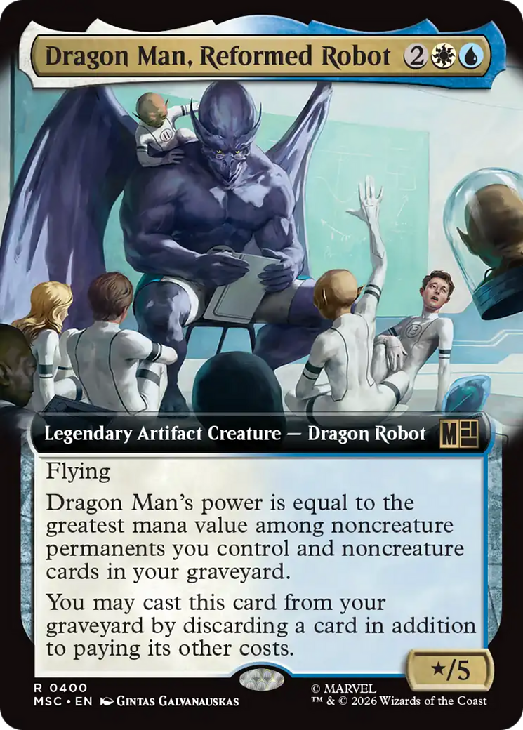 Dragon Man, Reformed Robot (Extended Art) [Marvel Super Heroes Commander] | Gear Gaming Fayetteville