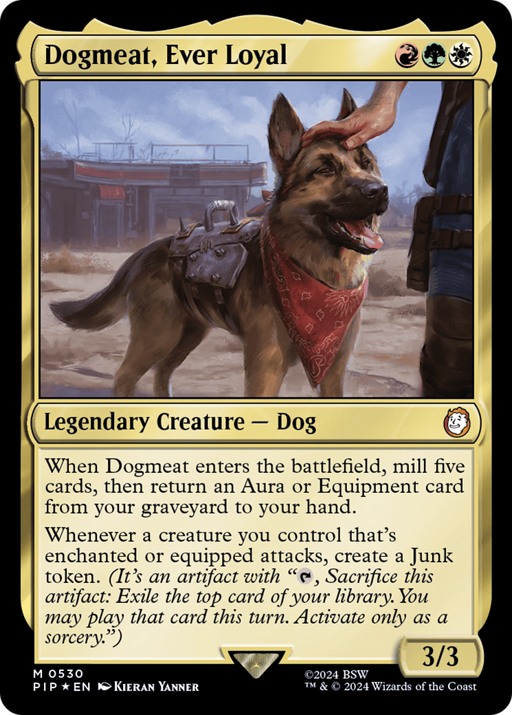 Dogmeat, Ever Loyal (Surge Foil) [Fallout] | Gear Gaming Fayetteville