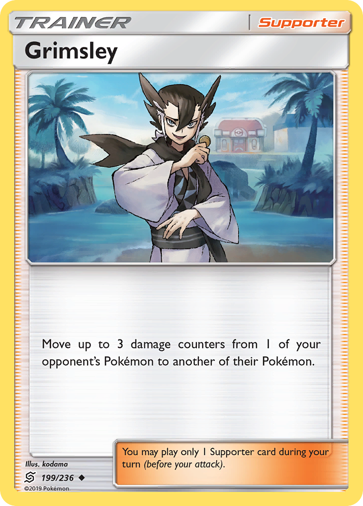 Grimsley (199/236) [Sun & Moon: Unified Minds] | Gear Gaming Fayetteville