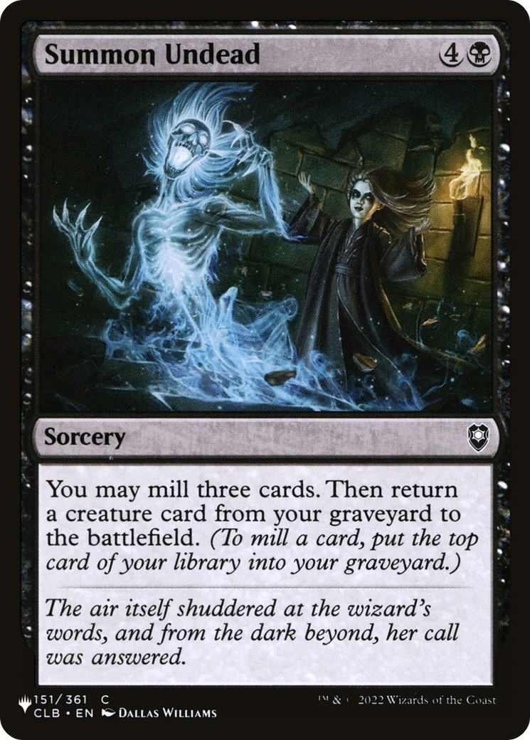 Summon Undead [The List] | Gear Gaming Fayetteville