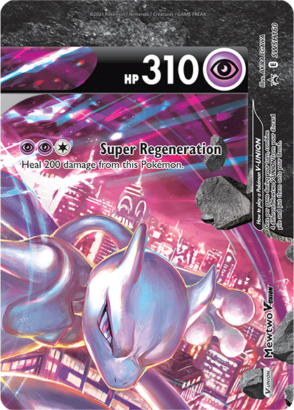 Mewtwo V-Union (SWSH160) [Sword & Shield: Black Star Promos] | Gear Gaming Fayetteville