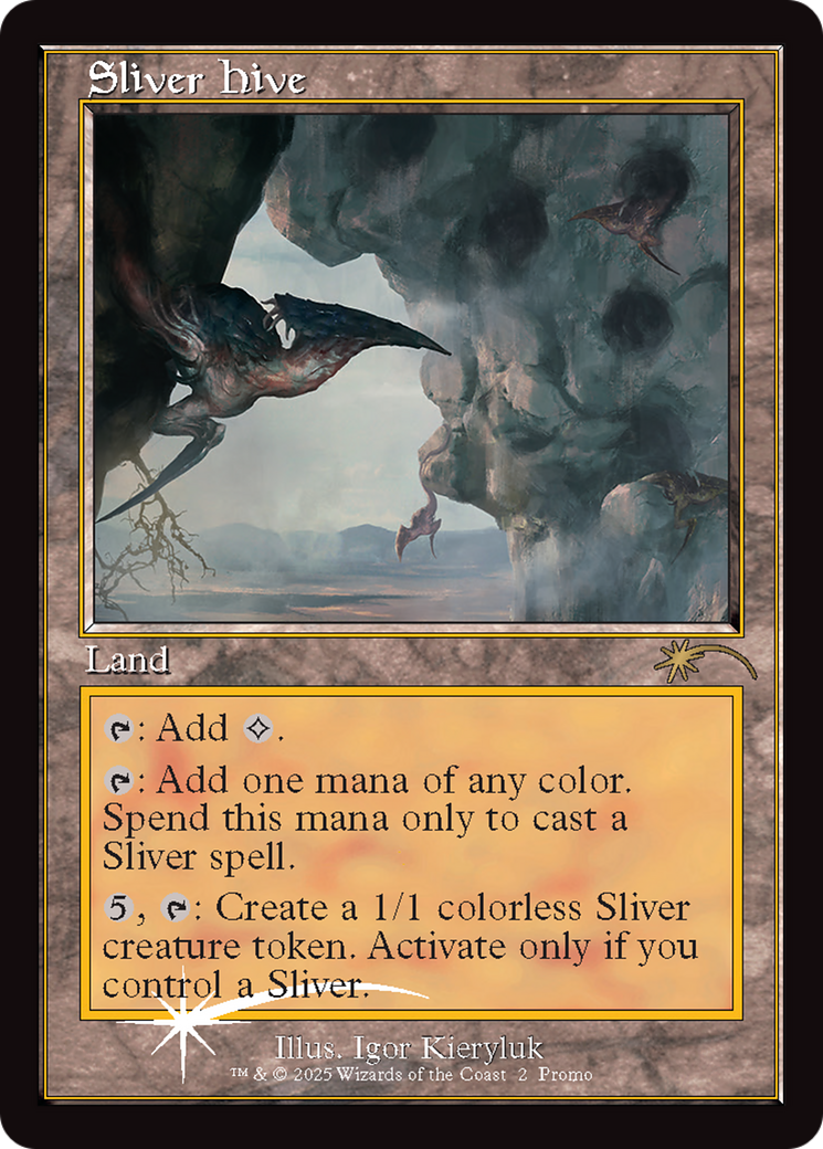 Sliver Hive (Retro Frame) [Secret Lair Drop Series] | Gear Gaming Fayetteville