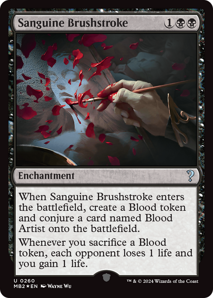 Sanguine Brushstroke [Mystery Booster 2] | Gear Gaming Fayetteville