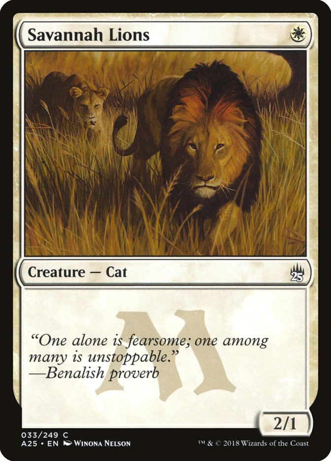 Savannah Lions [Masters 25] | Gear Gaming Fayetteville
