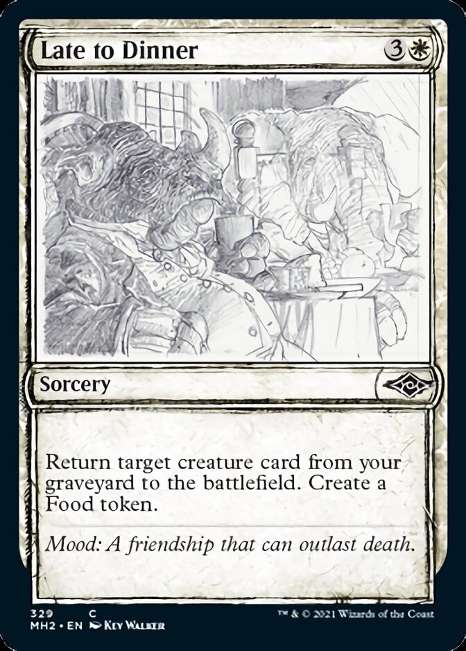 Late to Dinner (Sketch) [Modern Horizons 2] | Gear Gaming Fayetteville