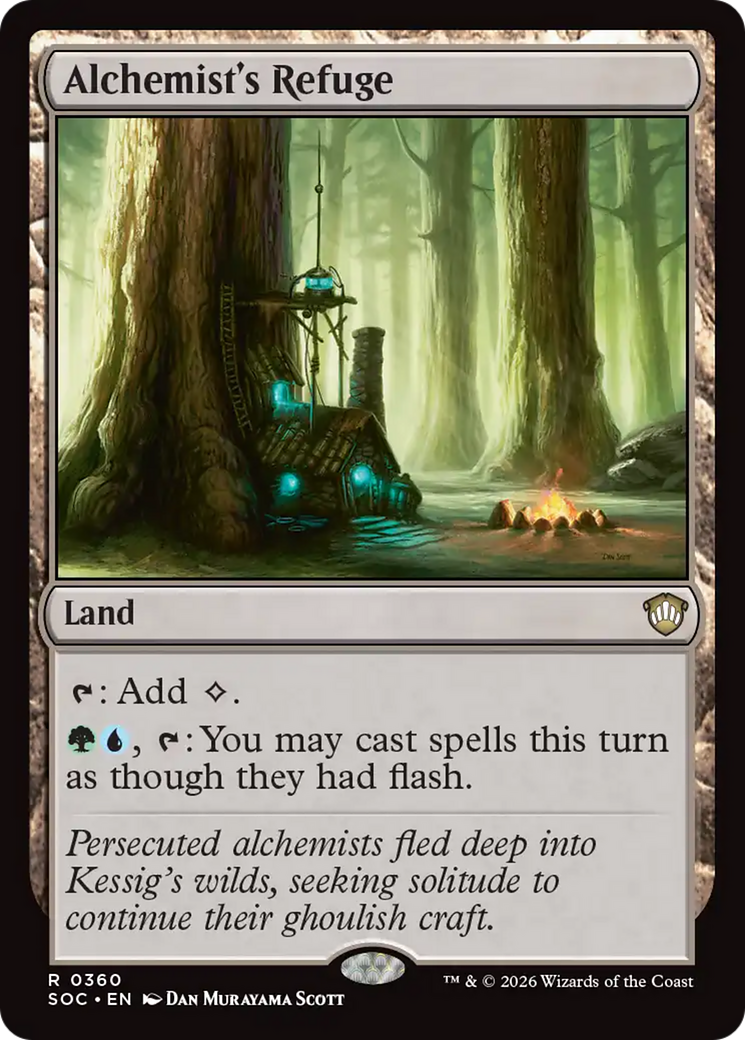 Alchemist's Refuge [Secrets of Strixhaven Commander] | Gear Gaming Fayetteville