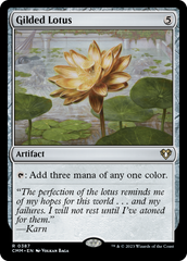 Gilded Lotus [Commander Masters] | Gear Gaming Fayetteville