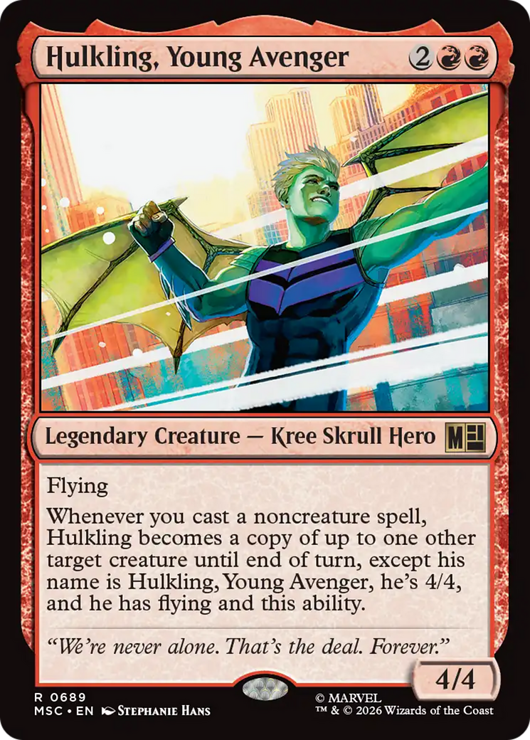 Hulkling, Young Avenger [Marvel Super Heroes Commander] | Gear Gaming Fayetteville
