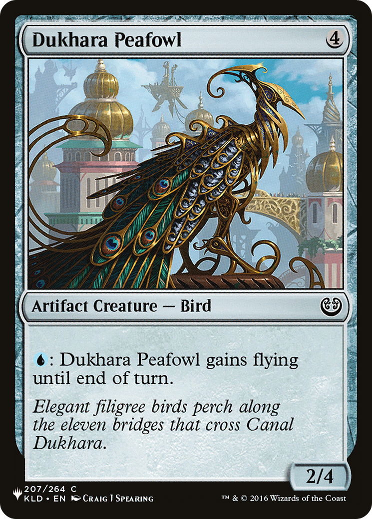 Dukhara Peafowl [The List] | Gear Gaming Fayetteville