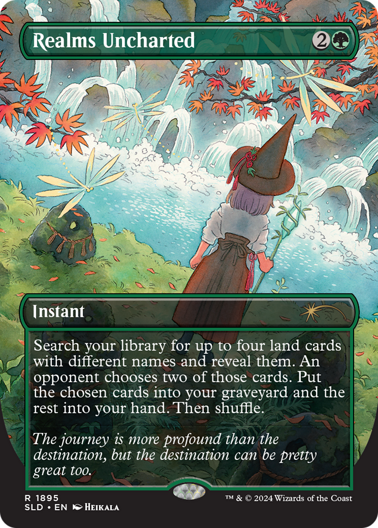 Realms Uncharted (Rainbow Foil) [Secret Lair Drop Series] | Gear Gaming Fayetteville
