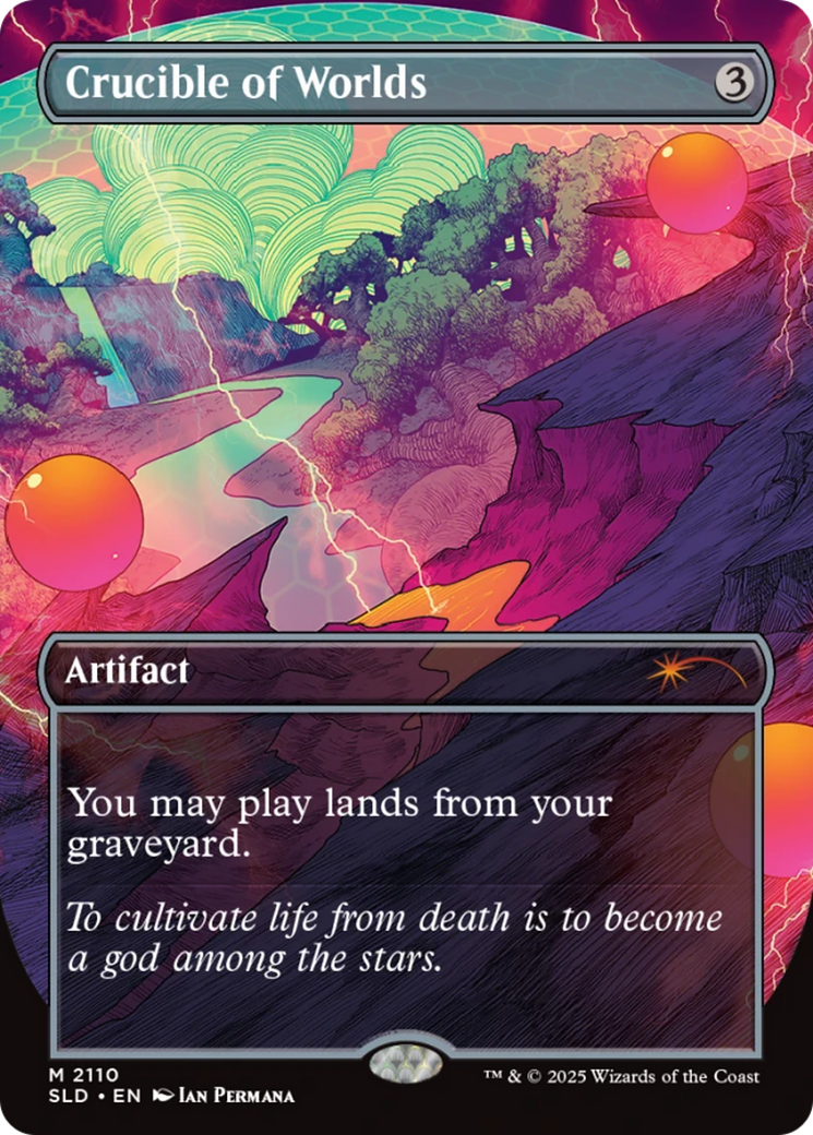 Crucible of Worlds (Galaxy Foil) [Secret Lair Drop Series] | Gear Gaming Fayetteville