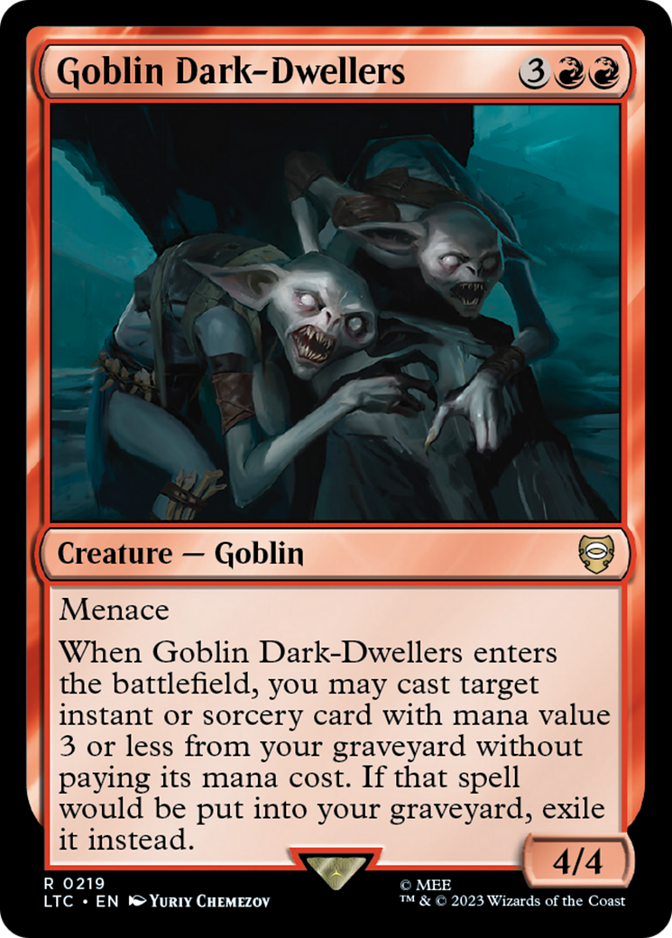 Goblin Dark-Dwellers [The Lord of the Rings: Tales of Middle-Earth Commander] | Gear Gaming Fayetteville