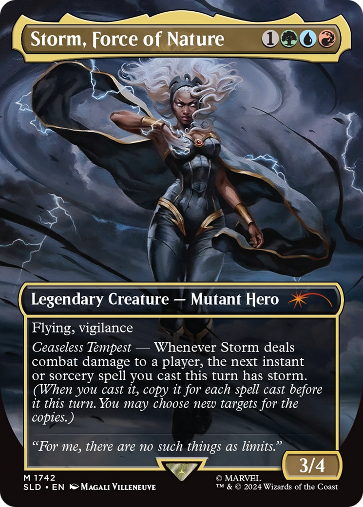 Storm, Force of Nature (Rainbow Foil) [Secret Lair Drop Series] | Gear Gaming Fayetteville