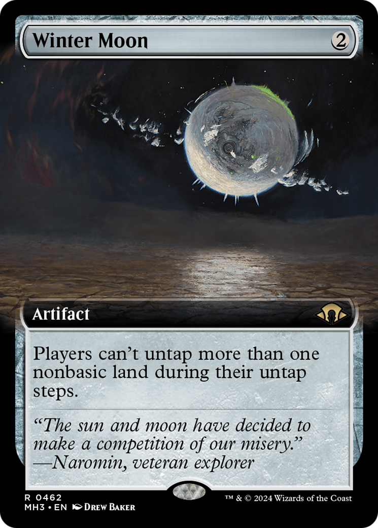 Winter Moon (Extended Art) [Modern Horizons 3] | Gear Gaming Fayetteville