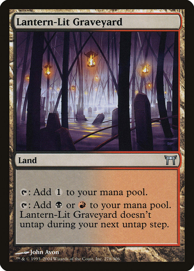 Lantern-Lit Graveyard [Champions of Kamigawa] | Gear Gaming Fayetteville