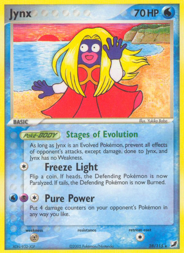 Jynx (28/115) [EX: Unseen Forces] | Gear Gaming Fayetteville