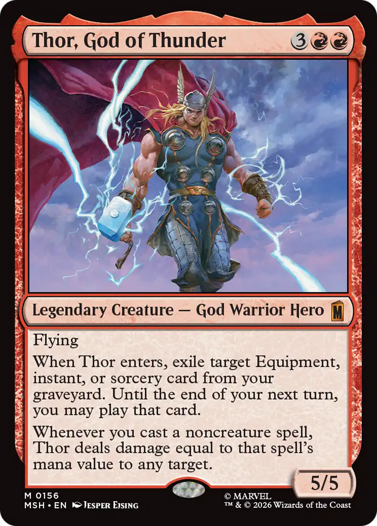 Thor, God of Thunder [Marvel Super Heroes] | Gear Gaming Fayetteville