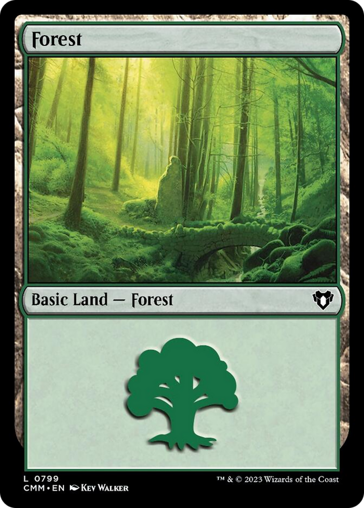 Forest (799) [Commander Masters] | Gear Gaming Fayetteville