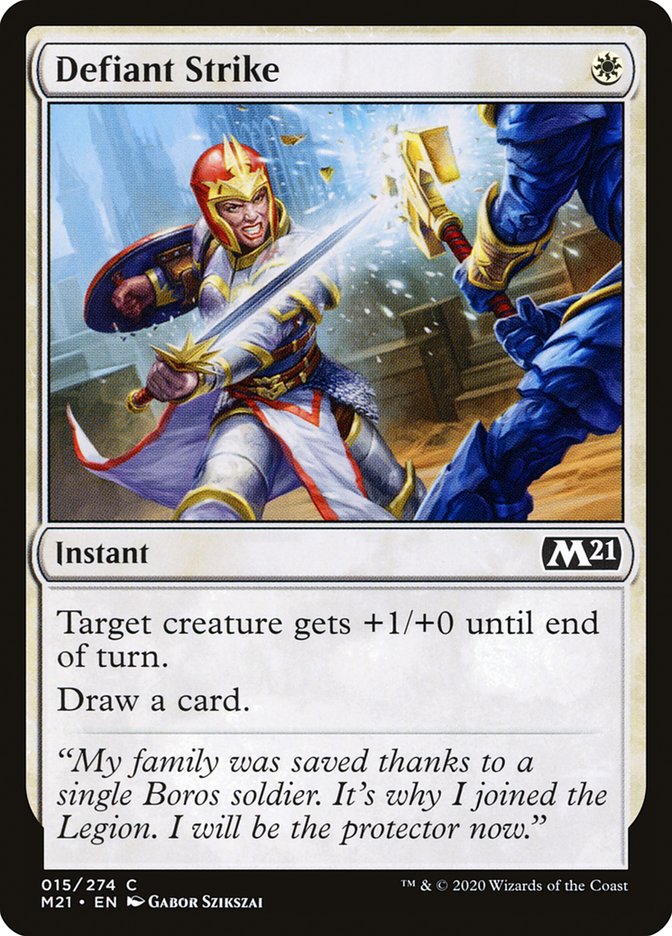 Defiant Strike [Core Set 2021] | Gear Gaming Fayetteville